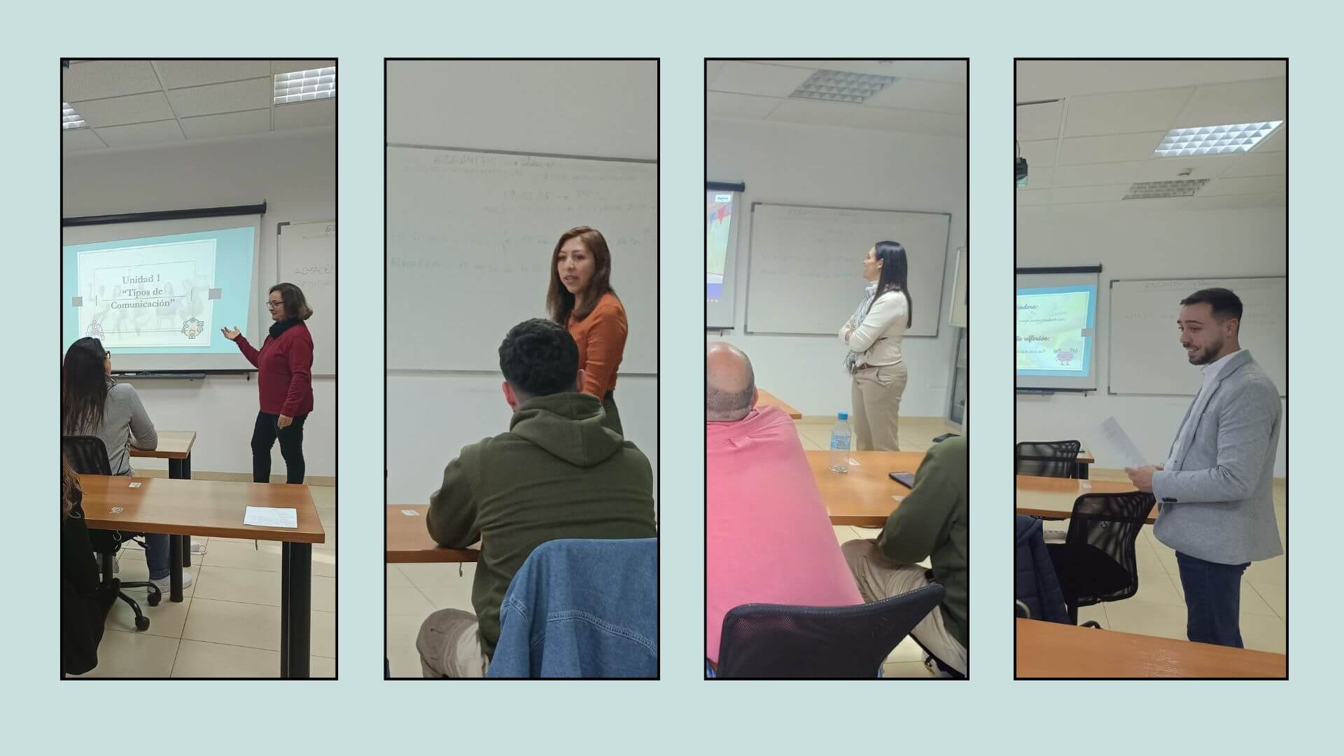 Participantes en una sesión practica del taller de Habilidades Sociales y Comunicación Asertiva en Form@empleo